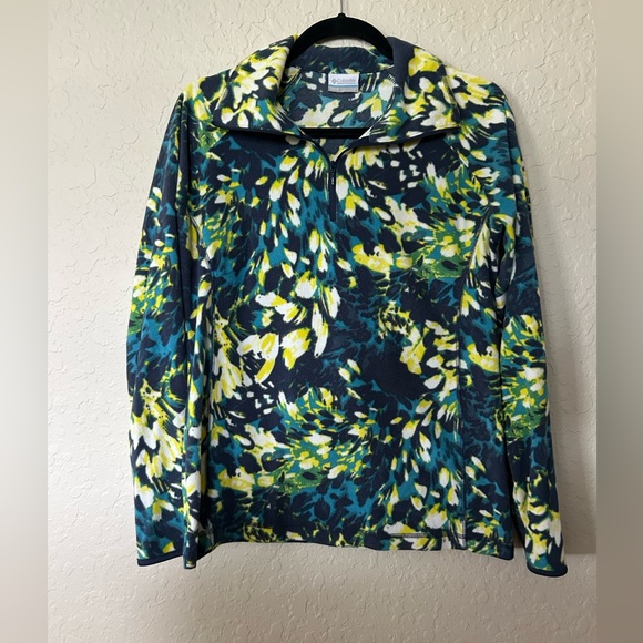 Columbia Tops - Columbia Multicolor light Fleece Pullover